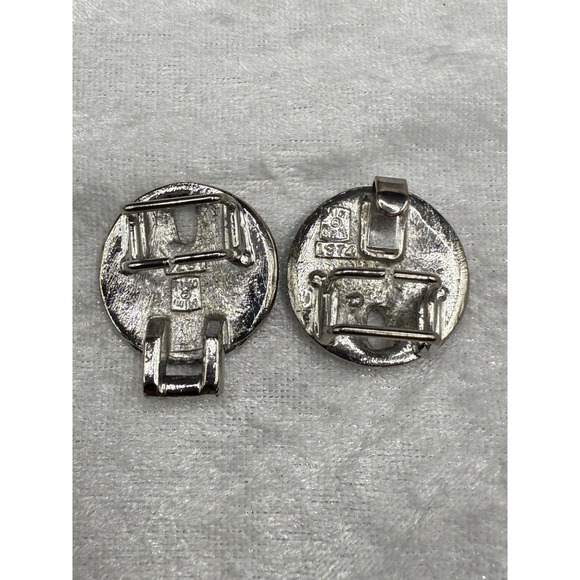 Vintage Mimi Di N Belt Buckle Star Fish‎ Silver Tone Signed - Picture 3 of 8